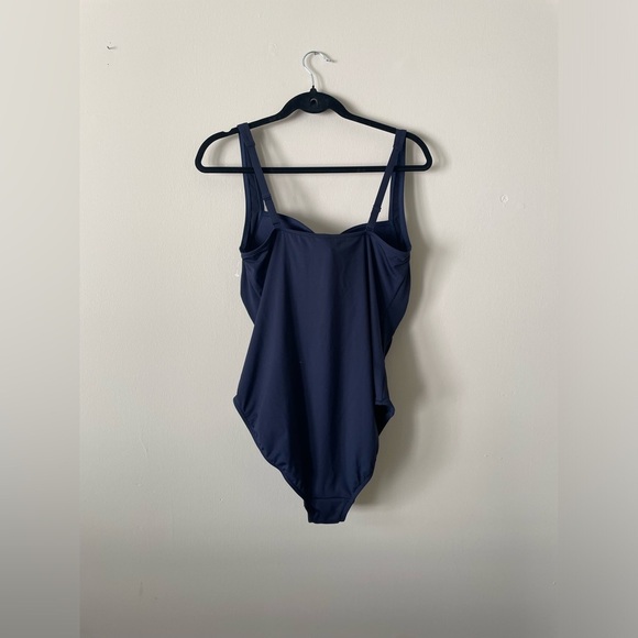 NEW Sea Level Essentials Twist Front A-DD Cup One Piece Swimsuit - Night Sky - Picture 6 of 11